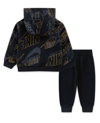 Baby Boys Fleece Hoodie and Pants, 2-Piece Set