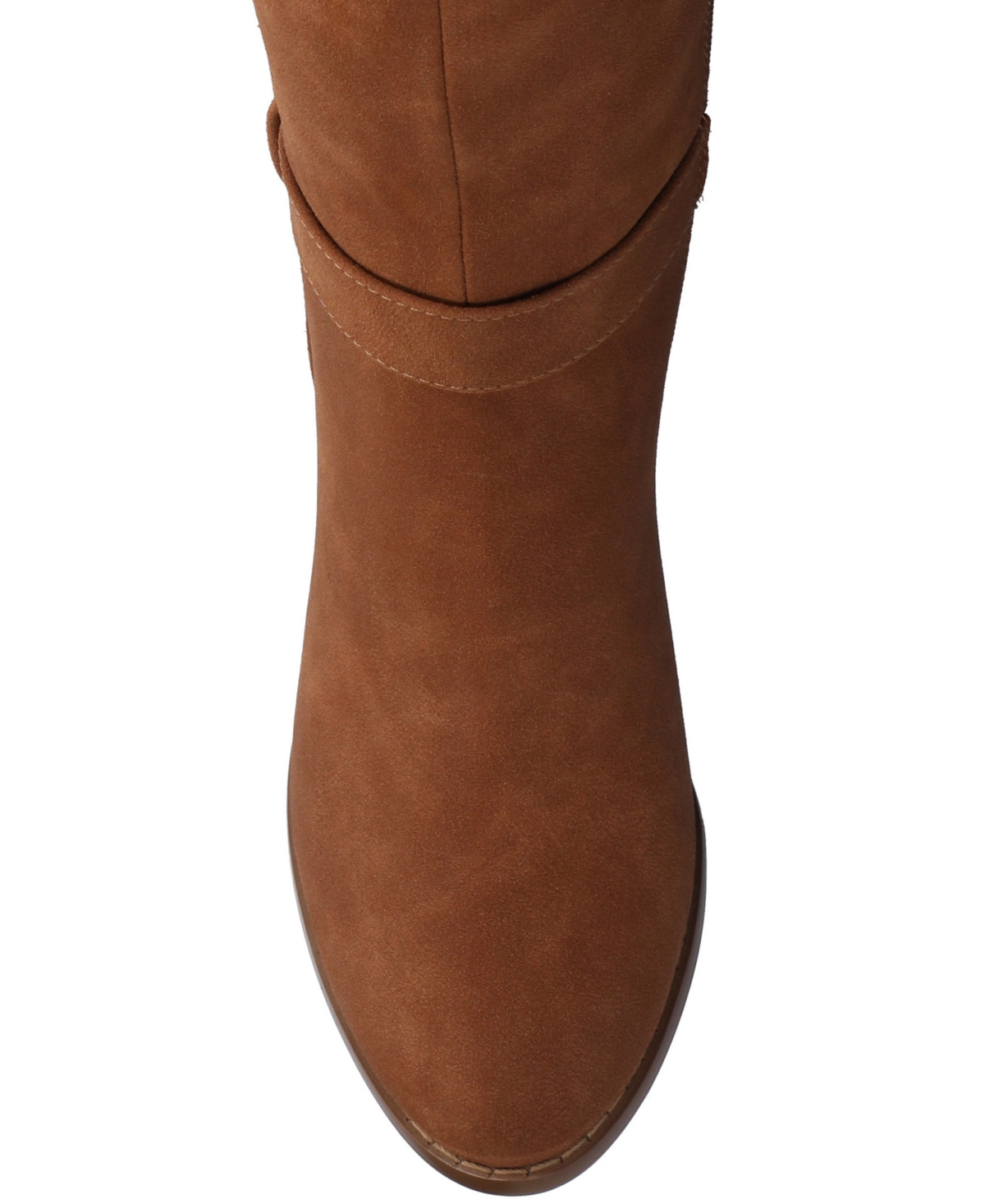 Journee Collection Journee Women's Alyza Over-the-knee Sherpa Boots In Brown