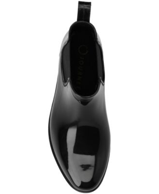 Journee Womens Drizzle Waterproof Round Toe Rain Comfort Ankle Boots