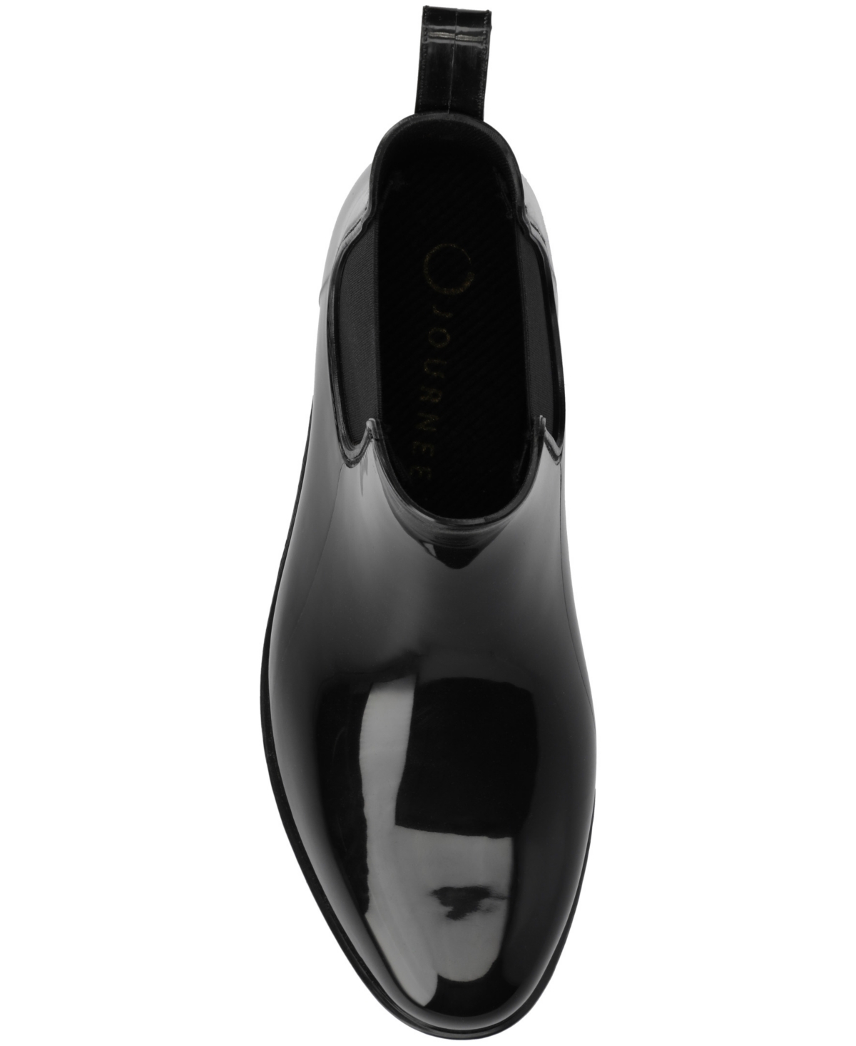 Journee Collection Womens Flat Heel Rain Boots In Black