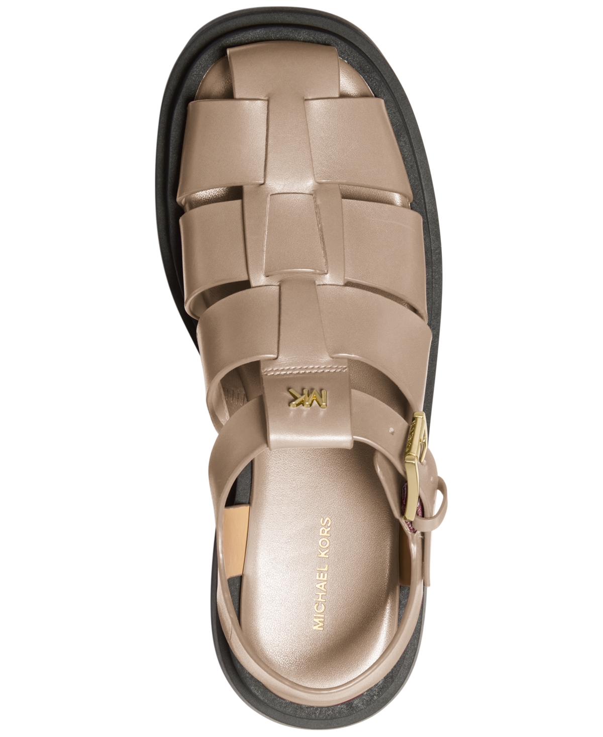 Michael Kors Women's Indy Fisherman Round Toe Sandals