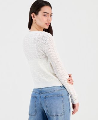 Women's Pointelle Cardigan