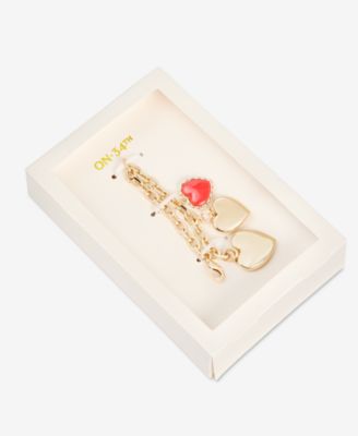 Boxed Puffy Heart Bag Charm