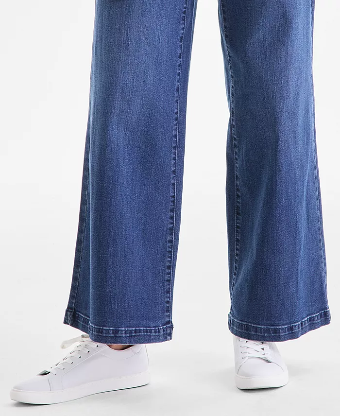 Women's High-Rise Wide-Leg Jeans - thumbnail 6