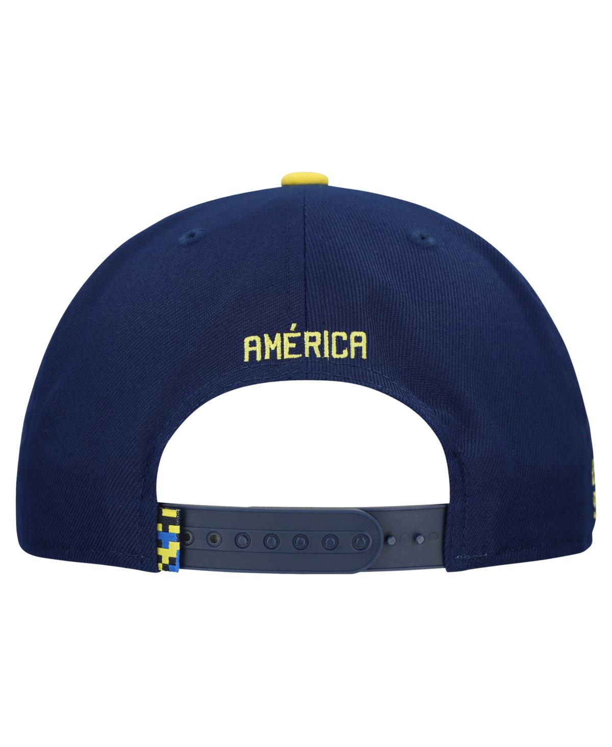 Fan Ink Men's And Women's Navy Club America Locale Snapback Hat In Blue
