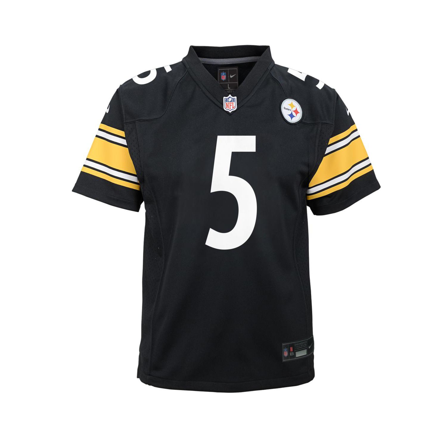 Big Boys and Girls Jalen Ramsey Black Pittsburgh Steelers Team Game Jersey