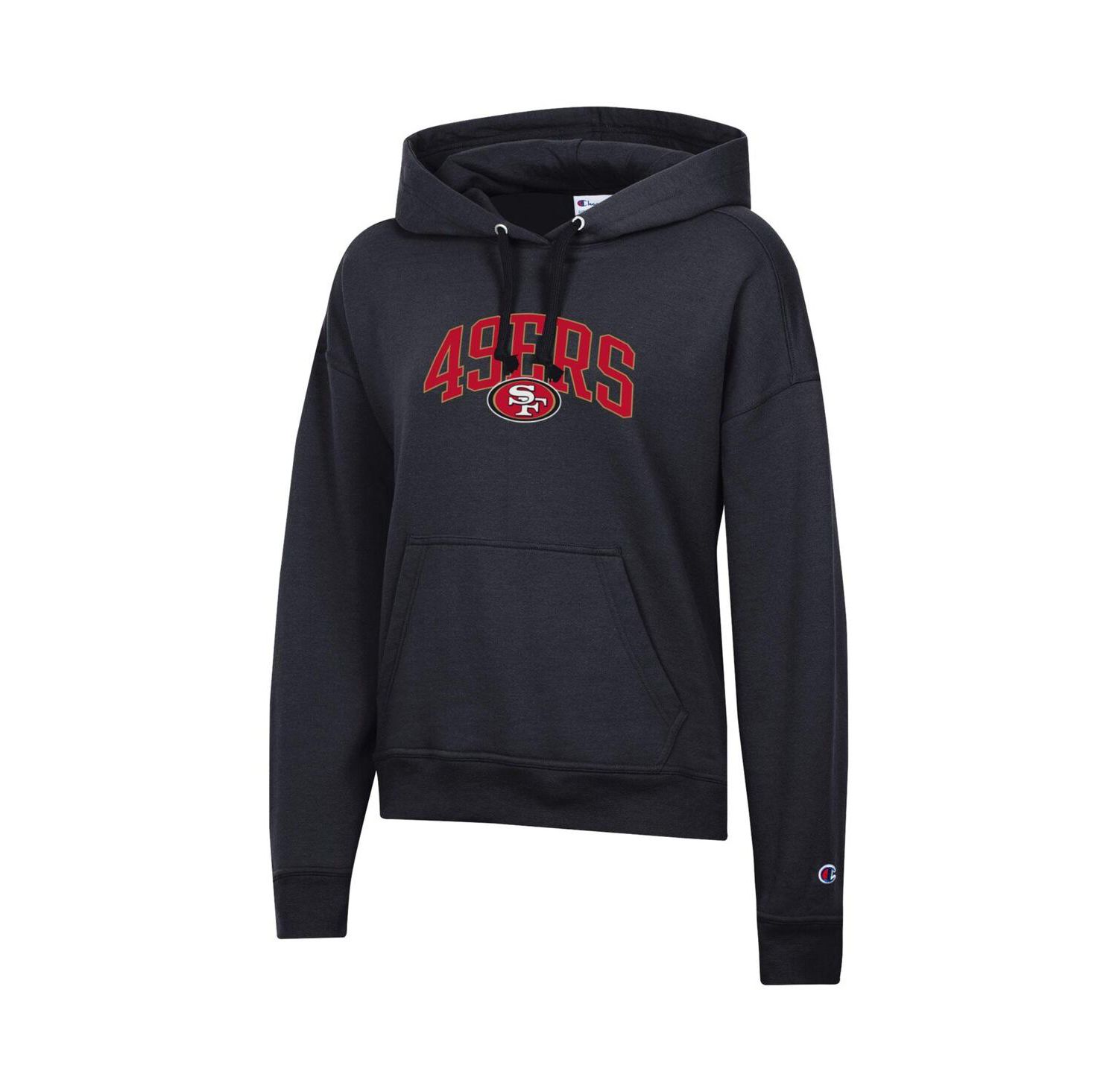 Women's Black San Francisco 49ers Powerblend Hoodie