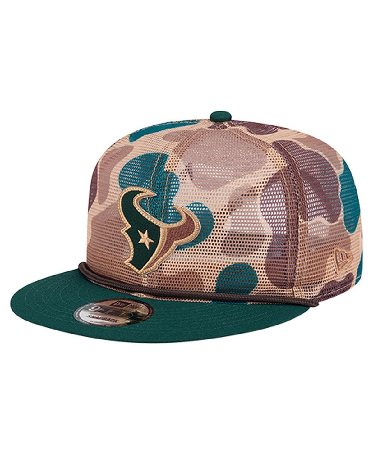 New Era Men's Camo Houston Texans Duck Camo 9FIFTY Snapback Hat