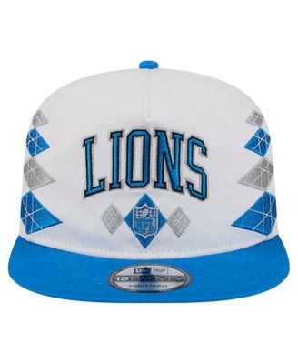 Men's White Detroit Lions Argyle 19TWENTY Adjustable Hat
