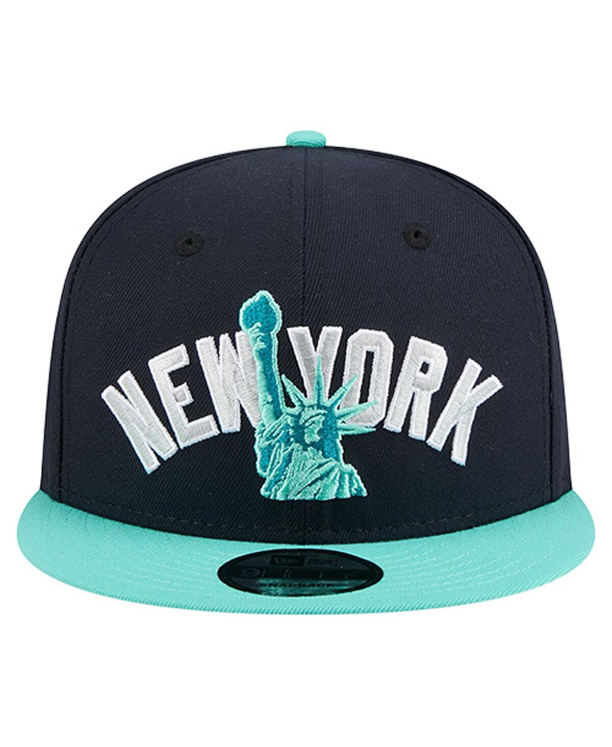 New Era Men's Navy New York Yankees Clear Mint 9FIFTY Snapback Hat