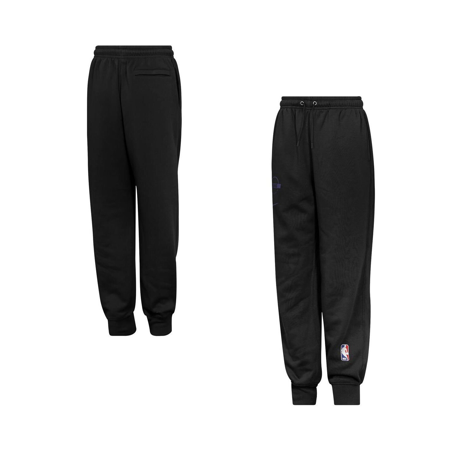 Big Boys and Girls Black Phoenix Suns Club Fleece Practice Jogger Pants