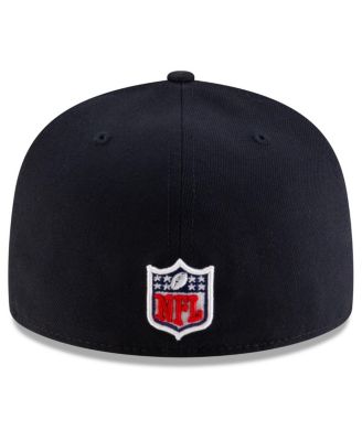 Men's Midnight Blue Los Angeles Rams 2025 Rivalries Collection Sideline Rope 59FIFTY Fitted Hat