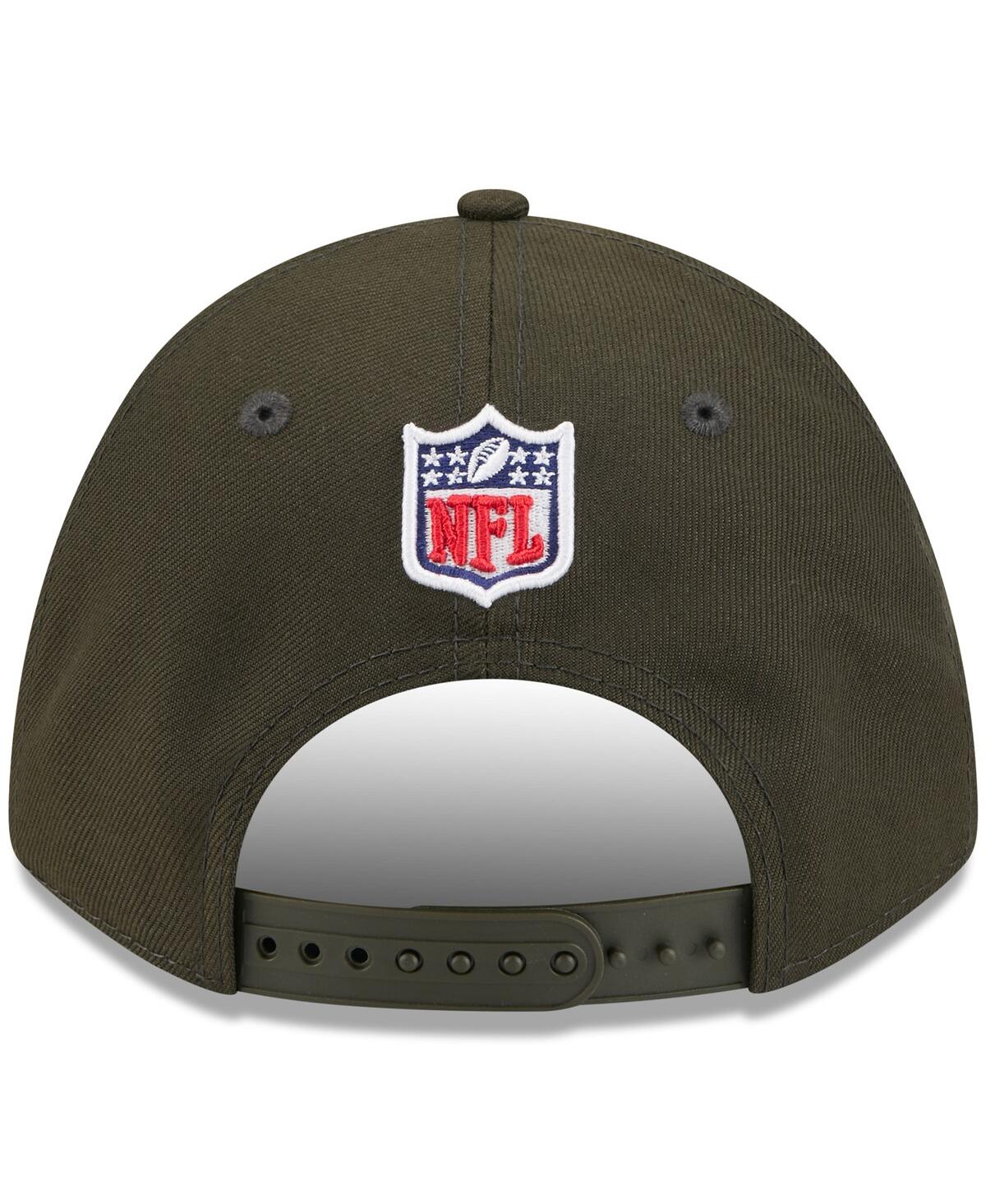 New Era Men's Gotham Green New York Jets 2025 Rivalries Collection Sideline A-Frame 9FORTY Adjustable Hat