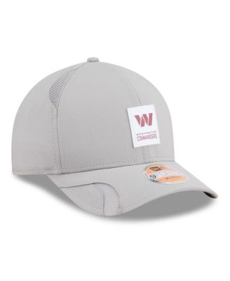 Men's Gray Washington Commanders 2025 Sideline M-Crown 9FORTY Adjustable Hat