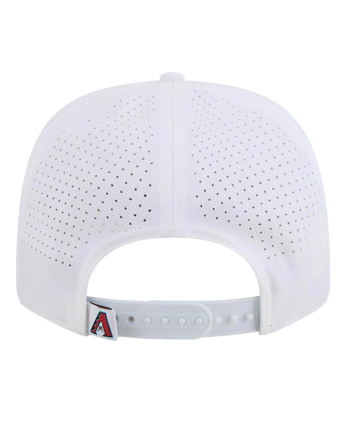New Era Men's White Arizona Diamondbacks Performance 9SEVENTY Adjustable Hat