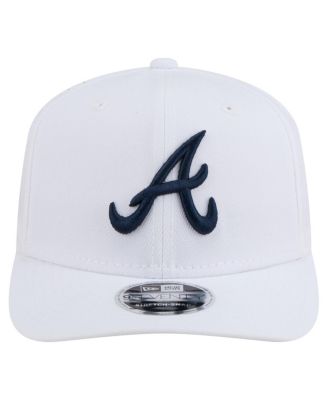 Men's White Atlanta Braves COOLERA 9SEVENTY Adjustable Hat