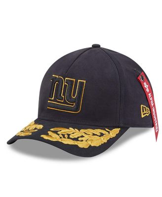 New Era - Men's Black New York Giants A-Frame 9FORTY Adjustable Hat