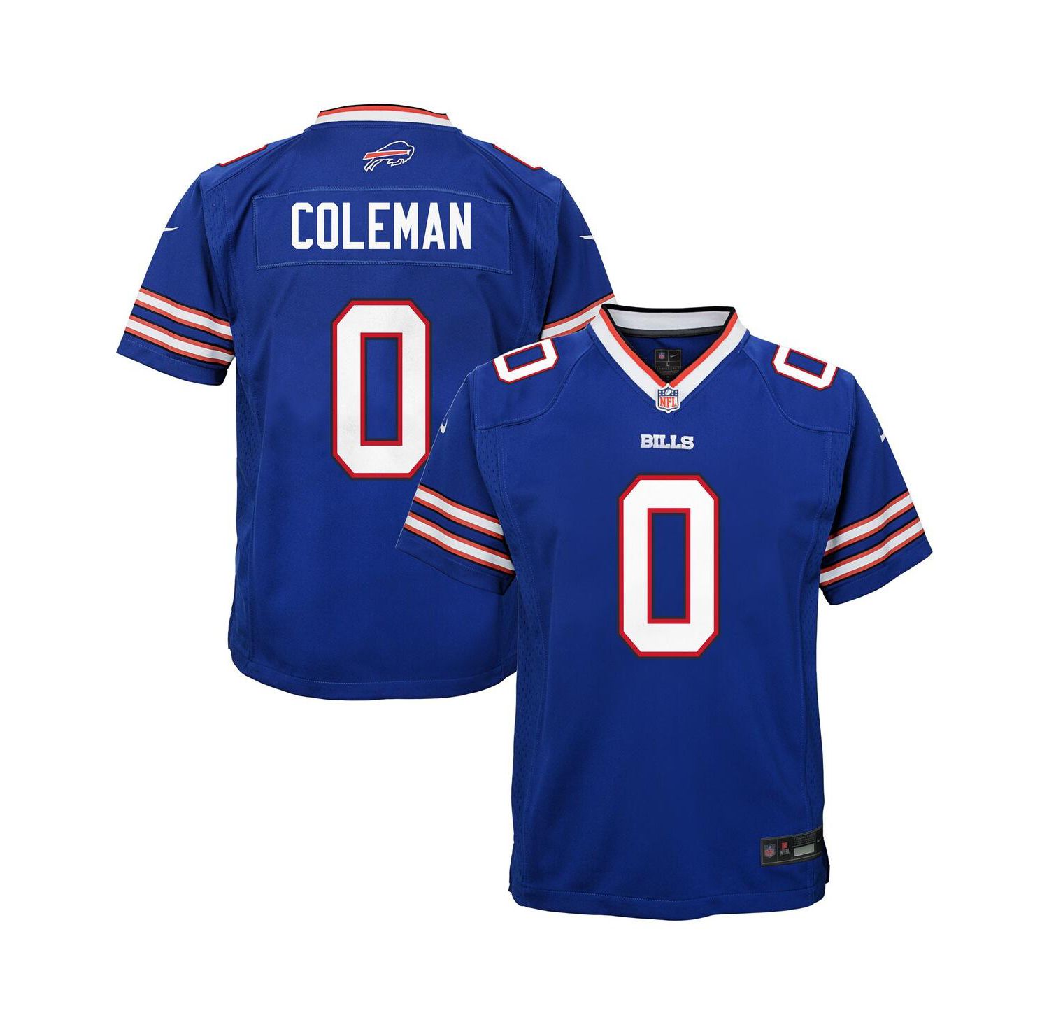 Big Boys and Girls Keon Coleman Royal Buffalo Bills Team Game Jersey