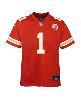 Big Boys and Girls Xavier Worthy Red Kansas City Chiefs Team Game Jersey