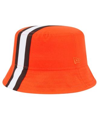 Men's Orange Cleveland Browns Helmet Bucket Hat
