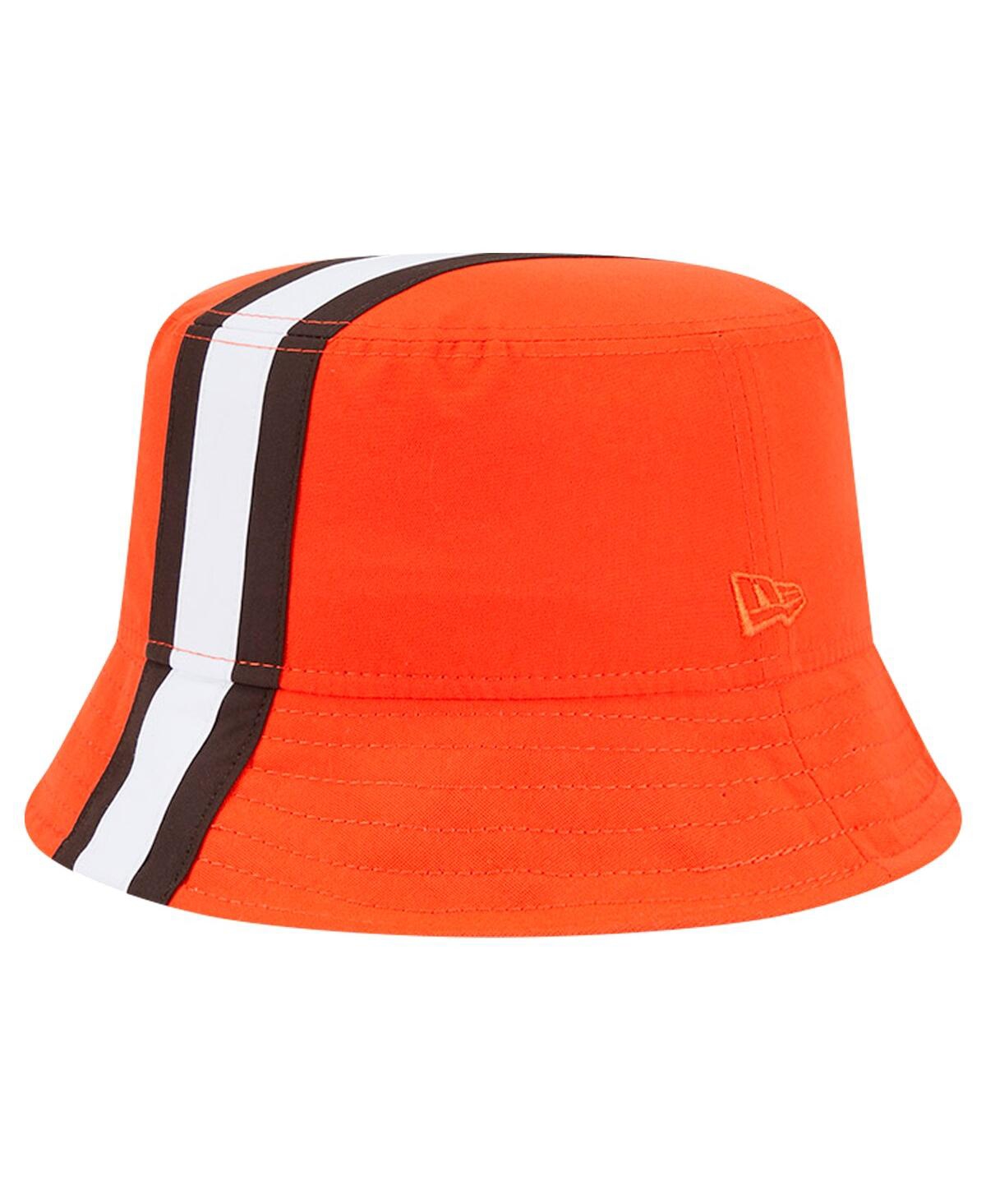 New Era Men's Orange Cleveland Browns Helmet Bucket Hat