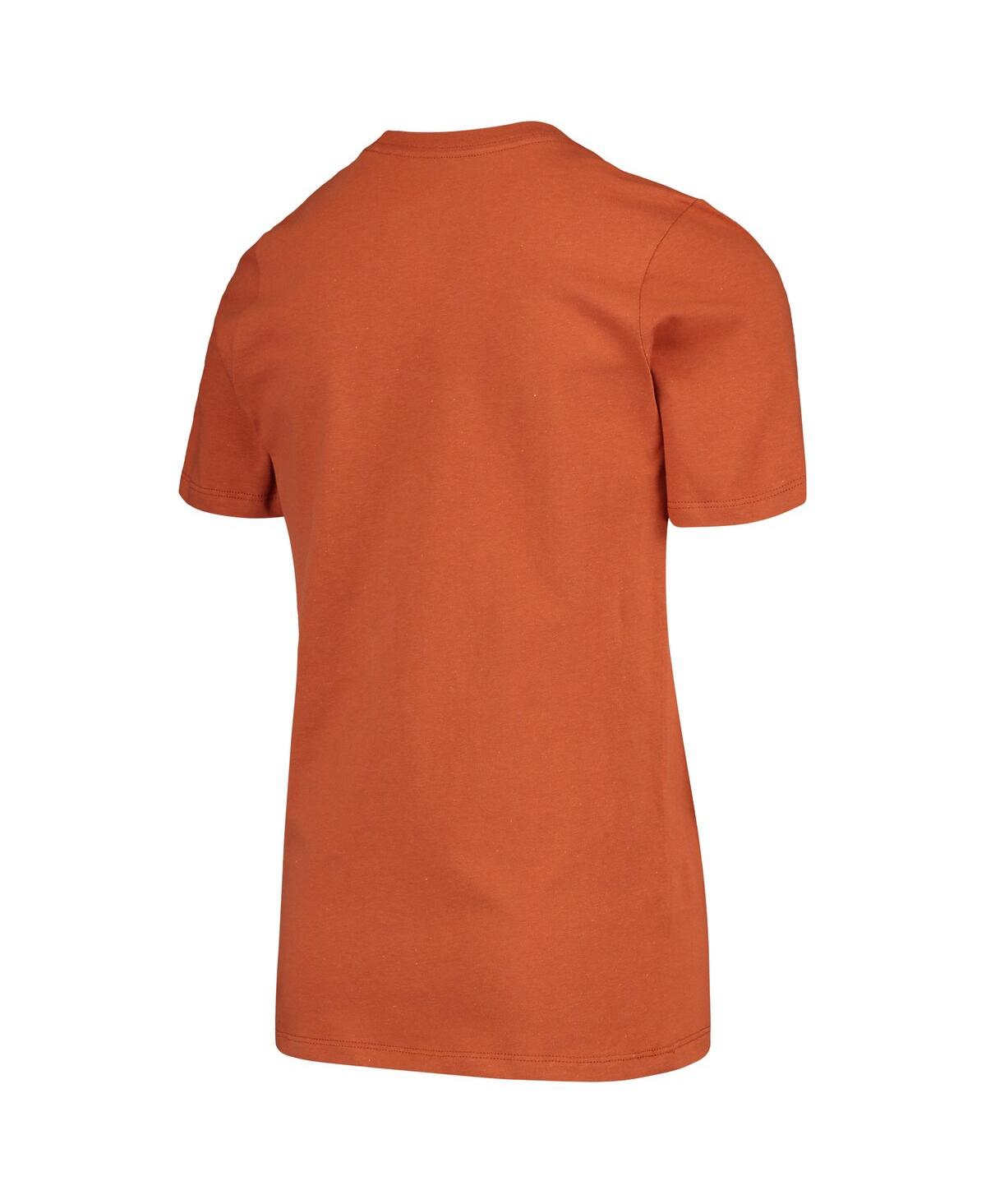 Nike Big Boys and Girls Texas Orange Longhorns Sideline Icon T-Shirt
