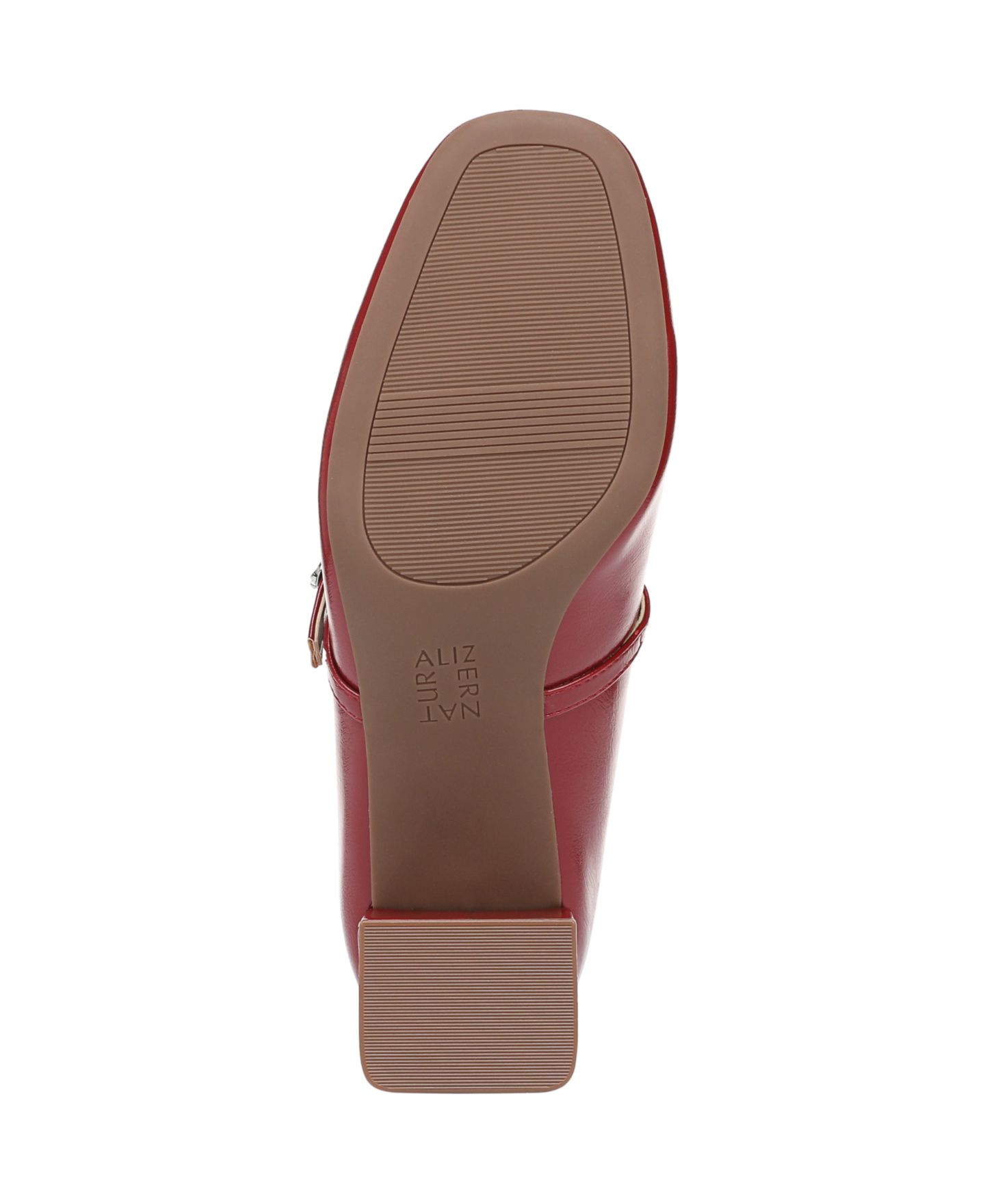 Женские туфли Naturalizer Dancing Mary-Jane Block-Heel, цвет: Красная искусственная кожа — фото 5