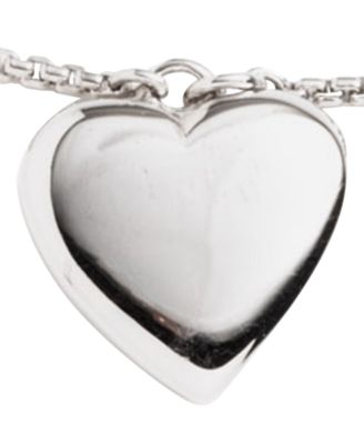 Puffy Heart Slider Bracelet