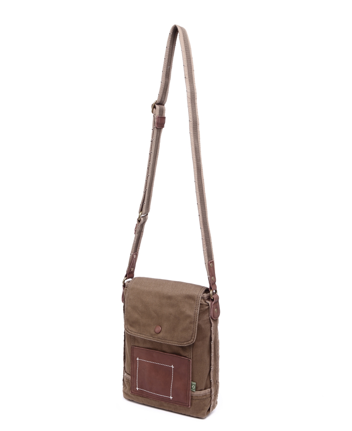 Tsd Brand Lake Toya Crossbody Bag In Green