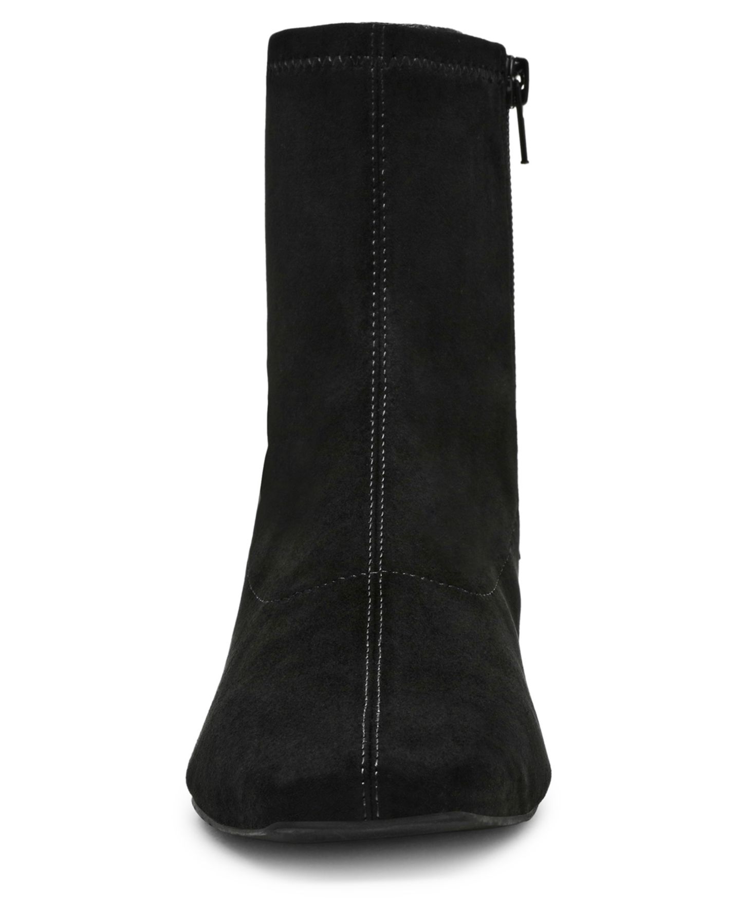 Женские ботинки Anne Klein Russ Block Heel Booties, цвет: Чёрный — фото 6