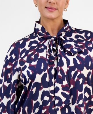 Plus Size High-Neck Top