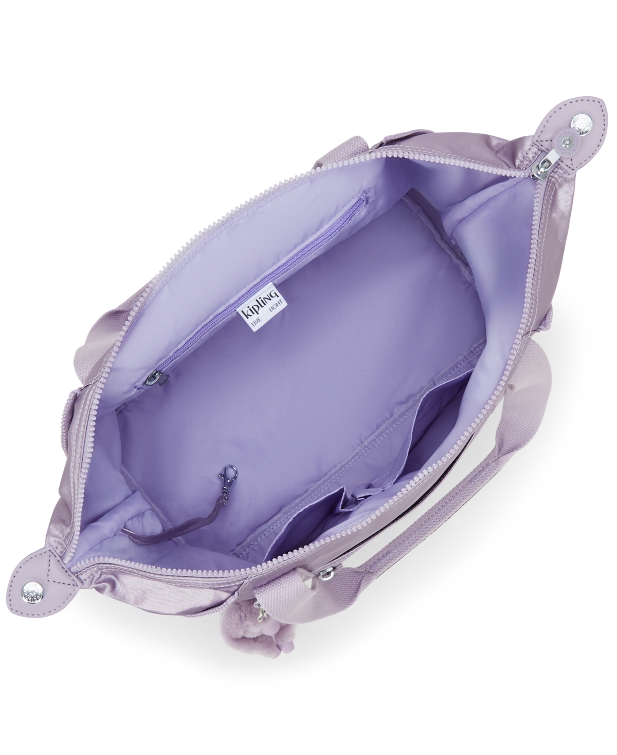 Kipling Art Tote Bag In Purple