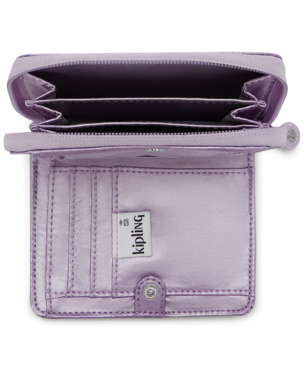 Kipling Money Love Small Wallet In Pink