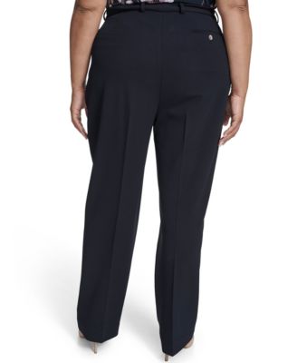 Women's Plus Size High Waist Modern Fit Pants