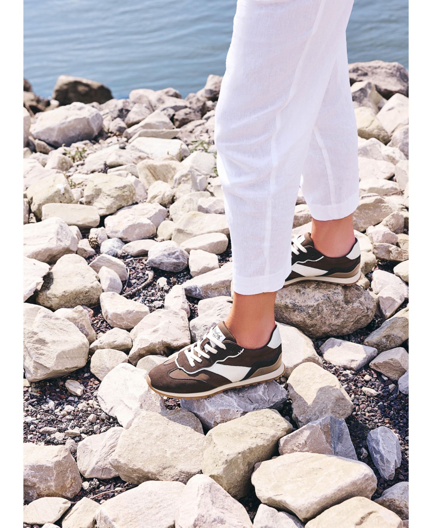 Женские кроссовки Blowfish Malibu Valley Round Toe Lace Up, цвет: Коричневая искусственная кожа — фото 7