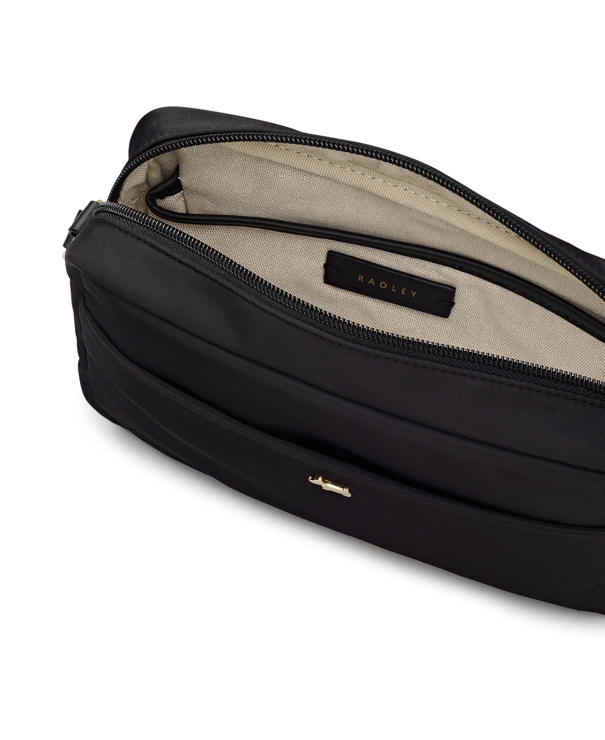 Radley London Grove Close Responsible Small Zip Top Crossbody Bag In Black