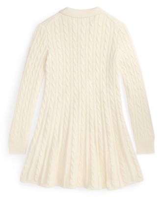 Girls' 7-16 Lunar New Year Long-Sleeve Sweater Dress