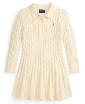 Girls' 2T-6X Lunar New Year Polo Sweater Dress
