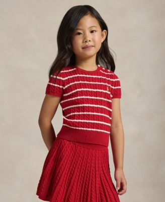 Girls' 2T-6X Lunar New Year Sweater and Skirt, 2-Piece Set
