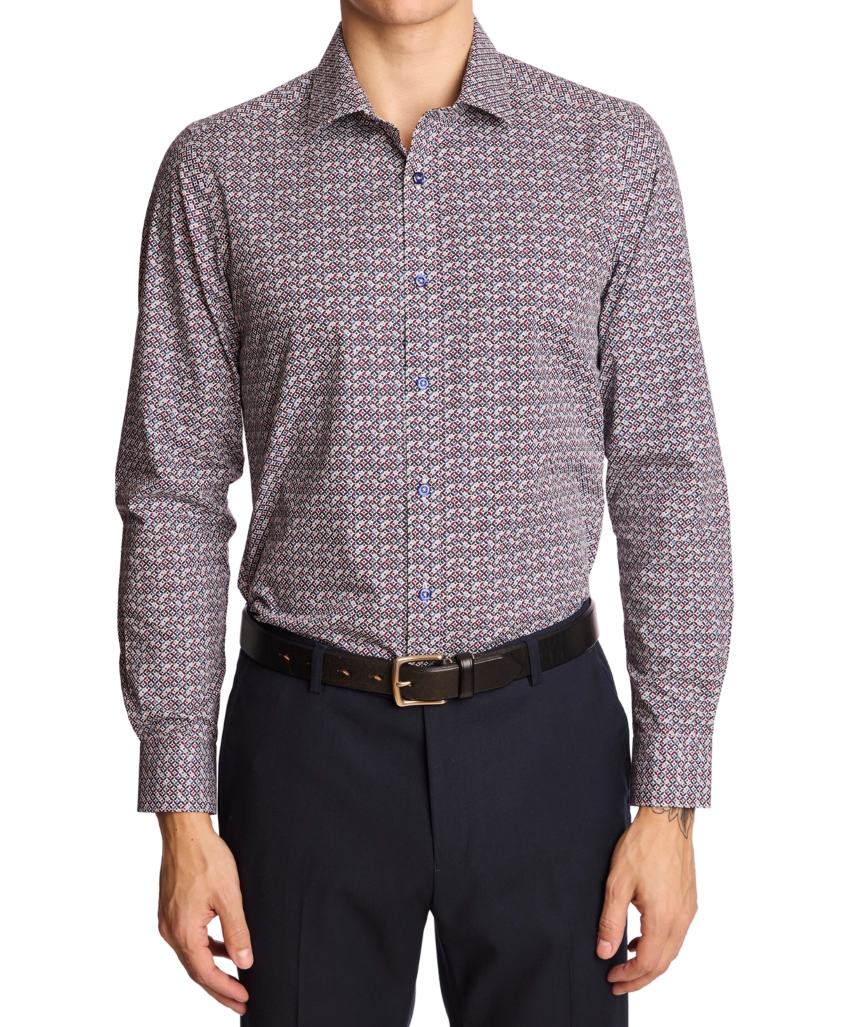 Paisley & Gray Men's Samuel Spread Collar Shirt