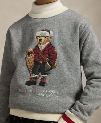 Boys' 8-20 Polo Bear Fleece Sweatshirt