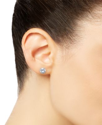 Glitter Twisted Teardrop 2-Pc. Dangle Earrings Set in Sterling Silver