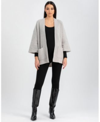 Maternity Slim Scoop Neck Maddy Jumpsuit with Long Sleeves