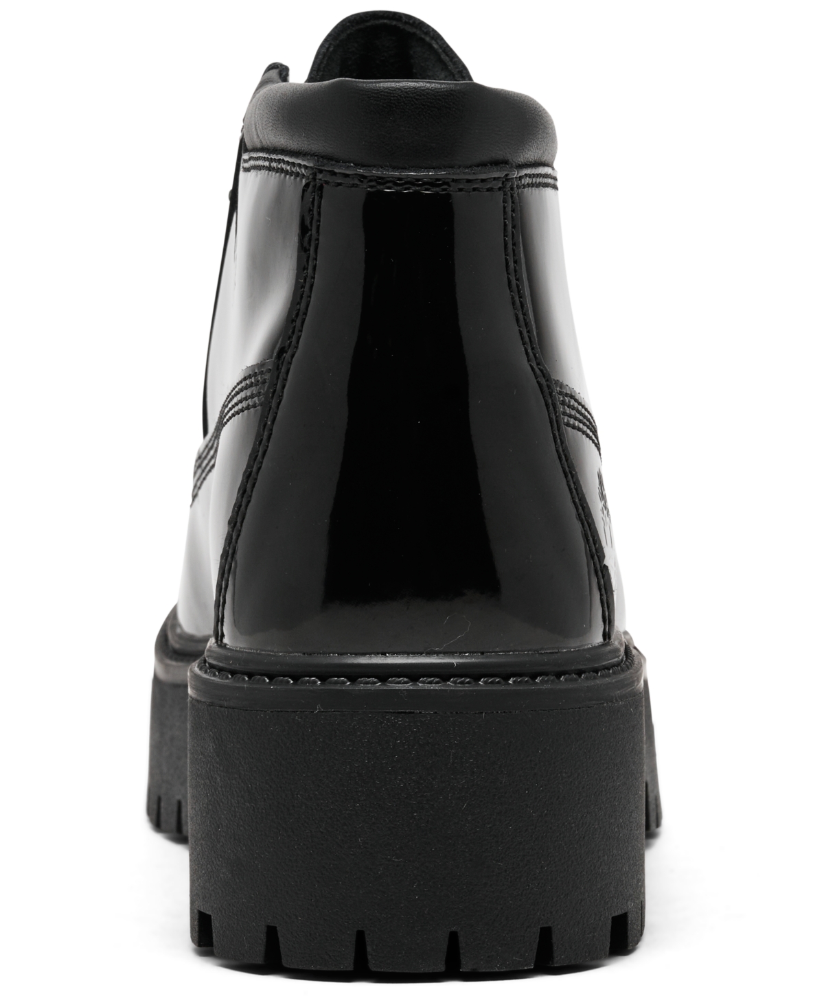 Timberland Women's Stone Street Mid Waterproof Platform Boots From Finish Line In Black