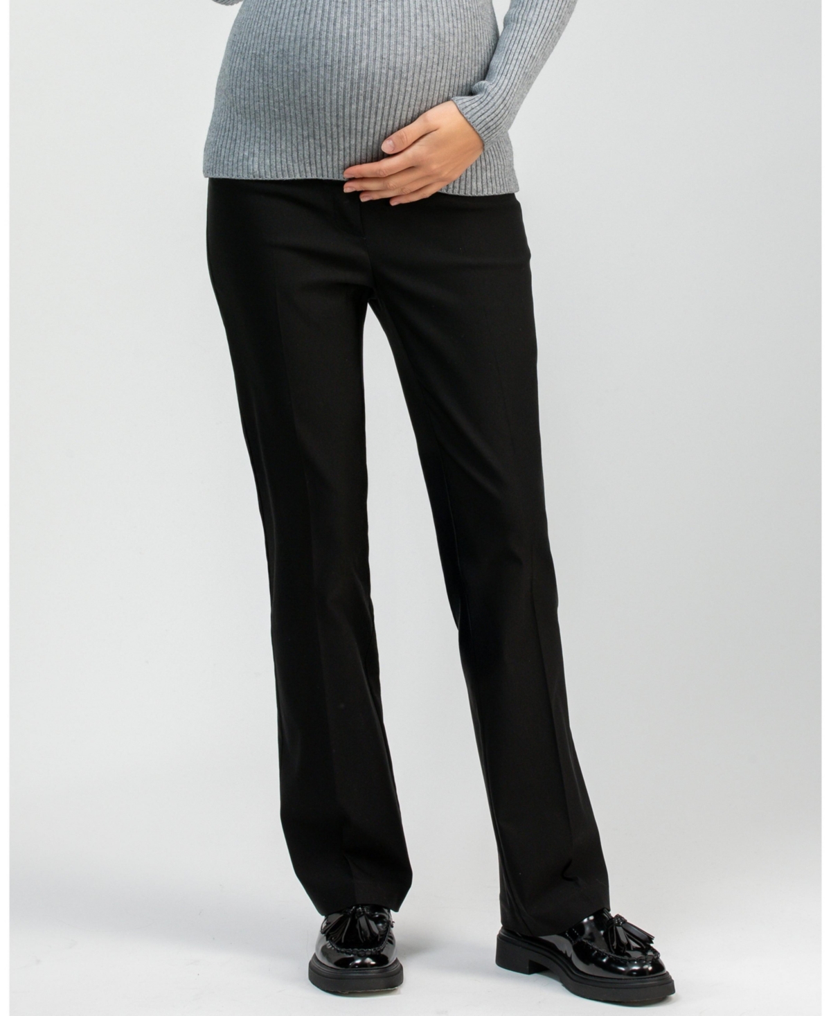 Maternity Slim Trousers Prince with High Stretch Waistband