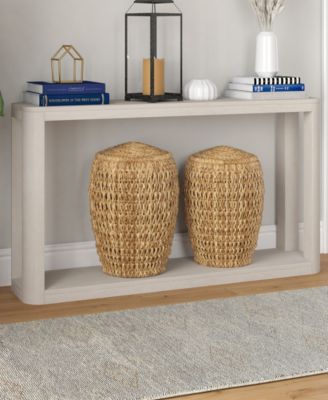 Stellan 52" Wood Wide Rectangular Console Table