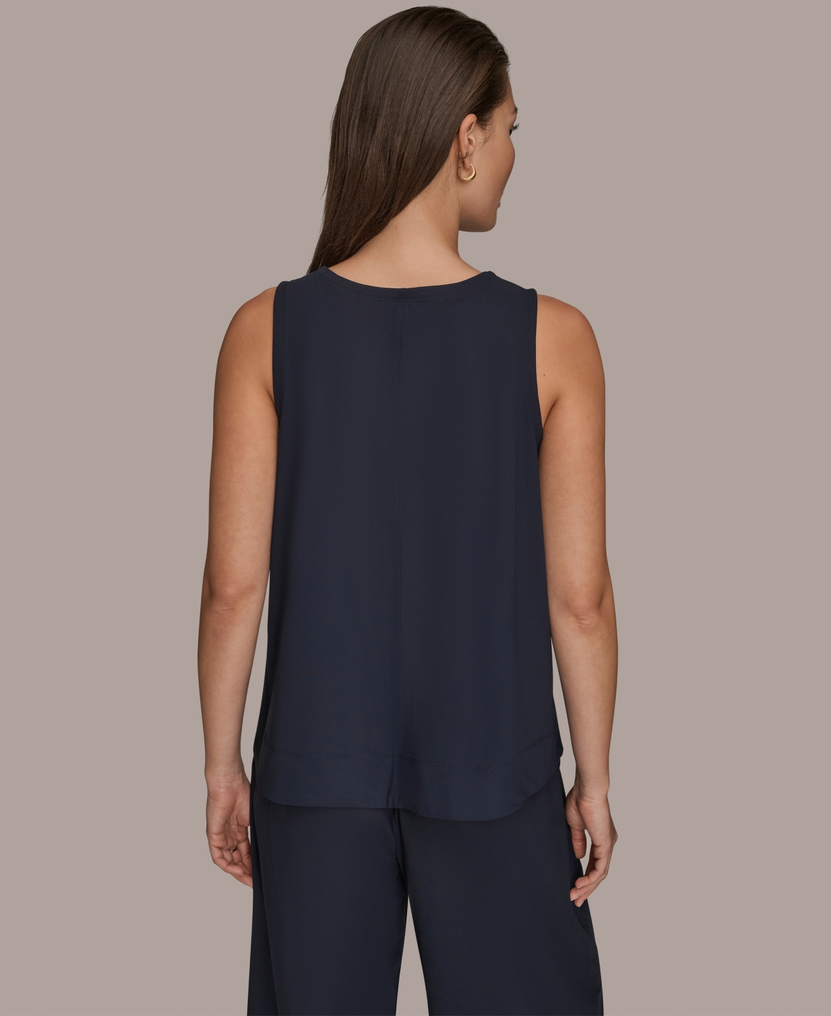 Donna Karan Weekend Women's Pull-on Top In Blue