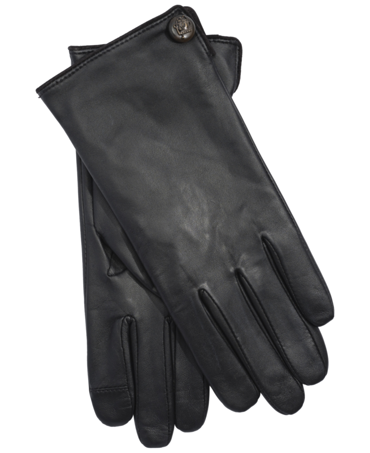 Lauren Ralph Horse Button Touch Glove