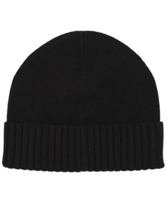 Crest Knit Beanie Hat