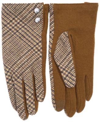 Two Button with Pattern Top Glove 